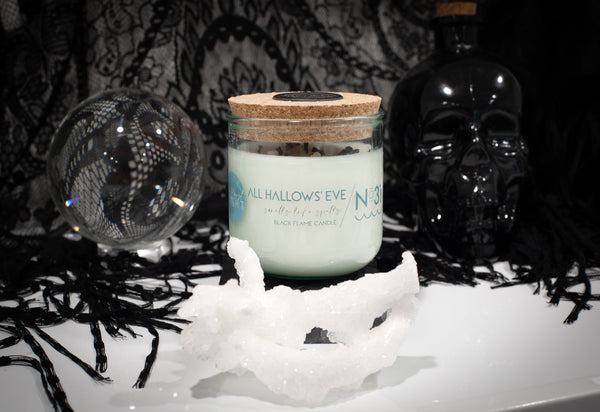 All Hallows' Eve | Nº31 | Black Flame Candle